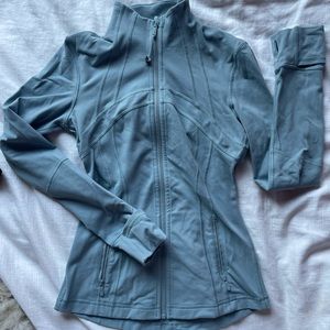 Lululemon Define Jacket - Scuba Blue size 2